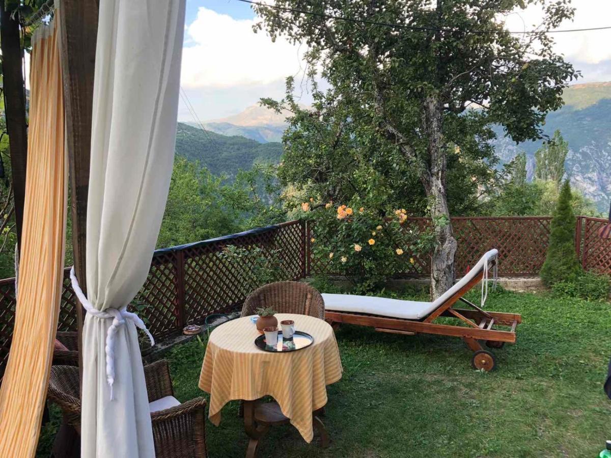Cottage Modrich Struga Buitenkant foto