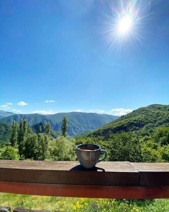 Cottage Modrich Struga Buitenkant foto