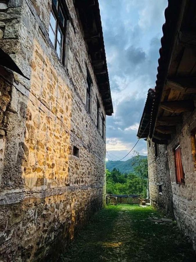 Cottage Modrich Struga Buitenkant foto