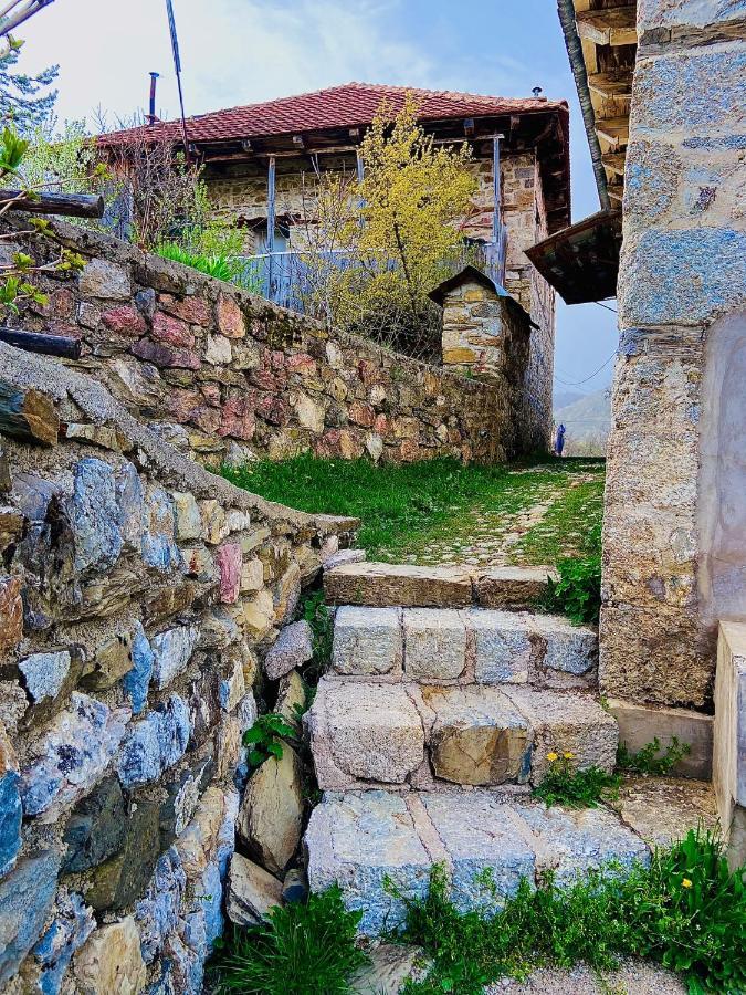 Cottage Modrich Struga Buitenkant foto