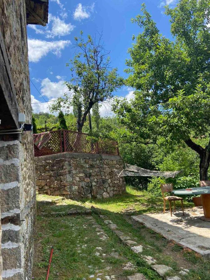 Cottage Modrich Struga Buitenkant foto